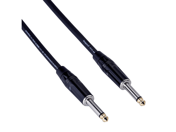 Cable de Instrumento Bespeco Rockit Plug a Plug de 3 Metros