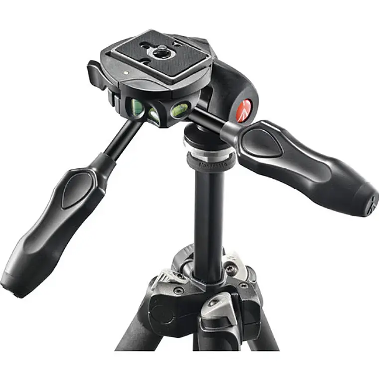 Cabezal de Trípode Manfrotto MH293D3-Q2 de 3 Ejes con Asas Plegables 1