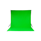 Fondo de Tela Chroma Verde para backdrop de 3 x 3.5 mts  1