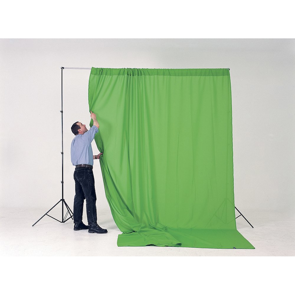 Fondo de Tela Chroma Verde para backdrop de 3 x 3.5 mts  3
