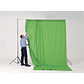 Fondo de Tela Lastolite Chroma Verde para Backdrop de 3 × 3,5 Metros - Miniatura 3