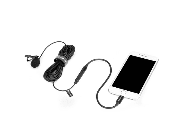 Adaptador de Audio Saramonic de 3,5 mm a Conector Lightning para iOS