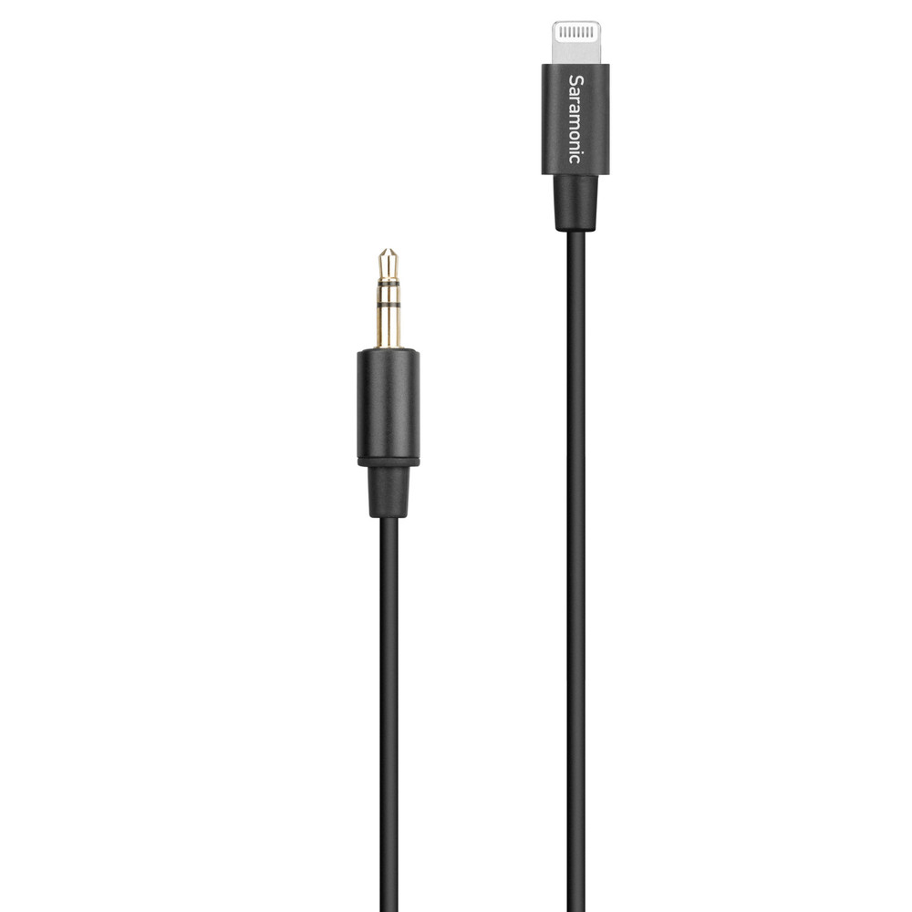 Adaptador de Audio Saramonic de 3,5 mm a Conector Lightning para iOS 4