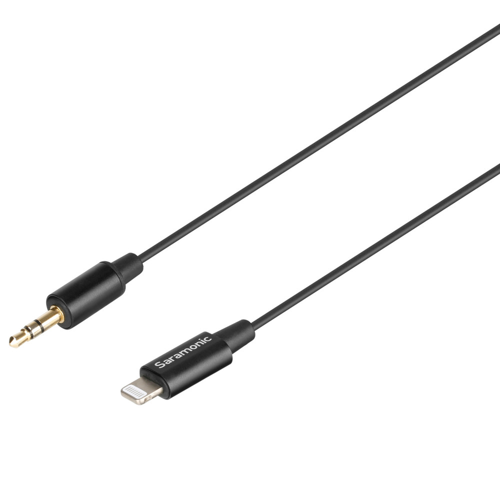 Adaptador de Audio Saramonic de 3,5 mm a Conector Lightning para iOS 3