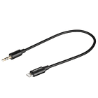 Adaptador de Audio Saramonic de 3,5 mm a Conector Lightning para iOS 1