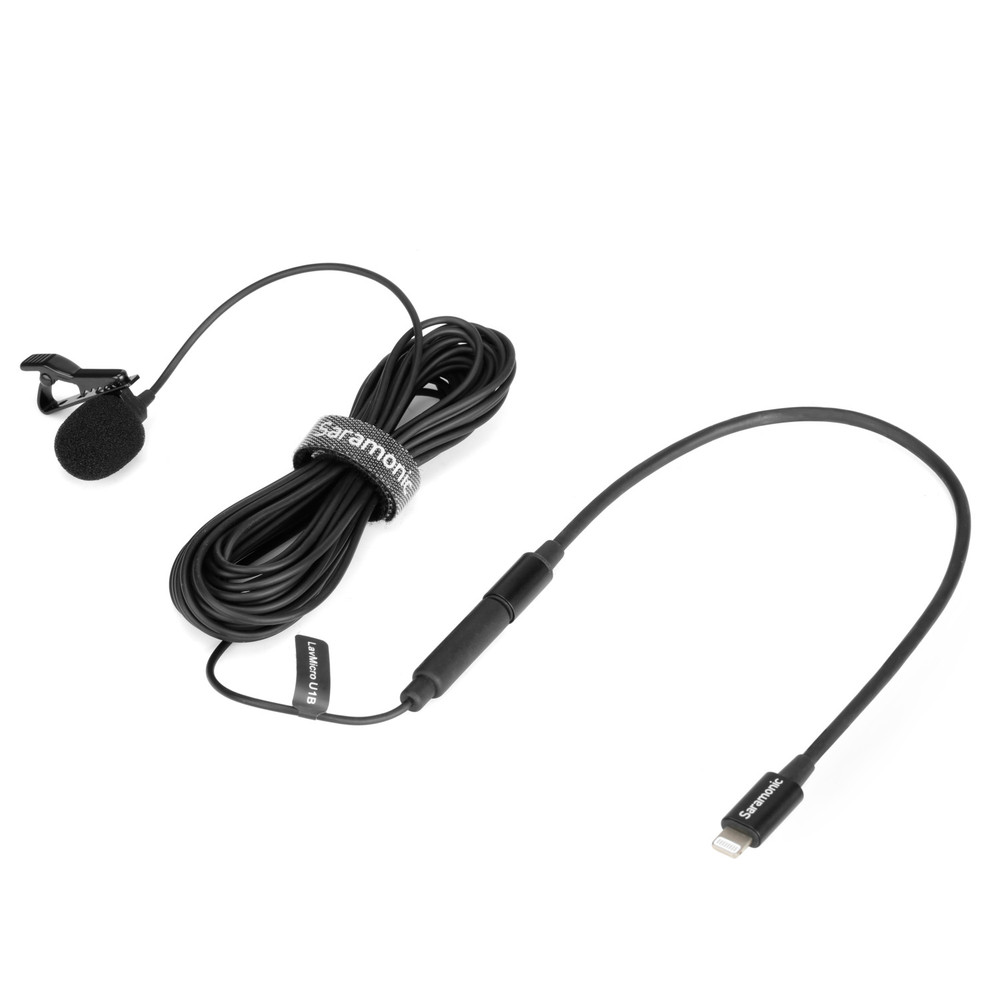 Adaptador de Audio Saramonic de 3,5 mm a Conector Lightning para iOS 6