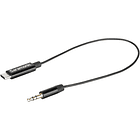 Adaptador de Micrófono Saramonic SR-C2001 de 3,5 mm TRS a USB-C 1