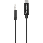 Adaptador de Micrófono Saramonic SR-C2001 de 3,5 mm TRS a USB-C 3
