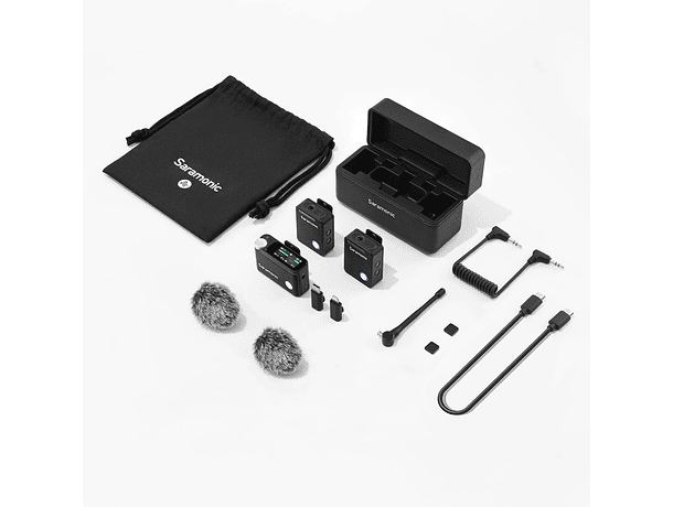 Micrófono Lavalier Inalámbrico Saramonic Ultra 01