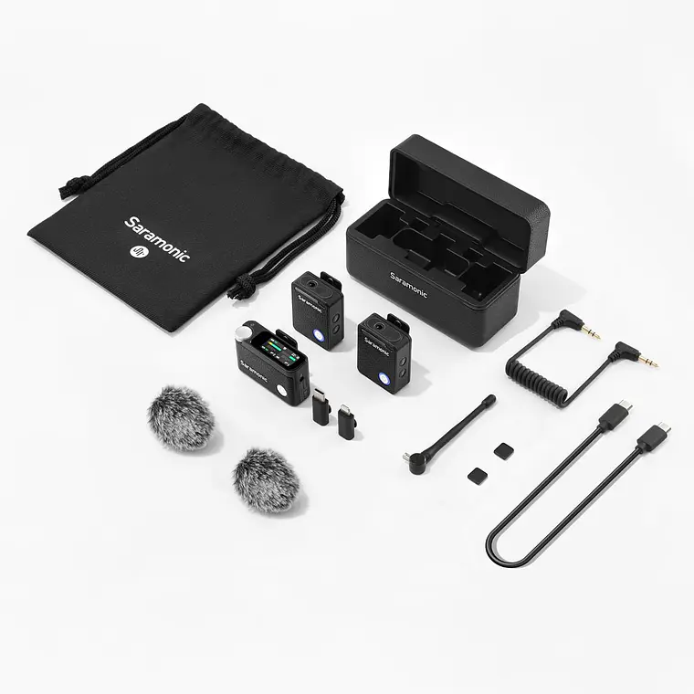 Micrófono Lavalier Inalámbrico Saramonic Ultra 01 2
