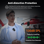 Micrófono Lavalier Inalámbrico Saramonic Ultra 01 7