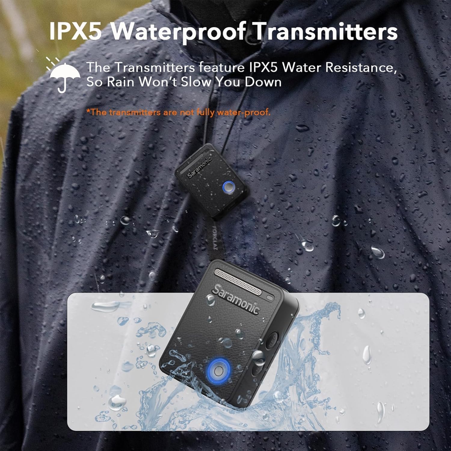 Micrófono Lavalier Inalámbrico Saramonic Ultra 01 4