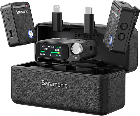 Micrófono Lavalier Inalámbrico Saramonic Ultra 01