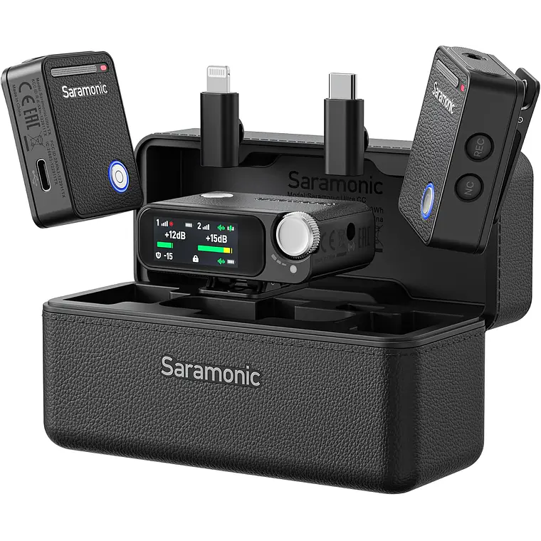 Micrófono Lavalier Inalámbrico Saramonic Ultra 01 1