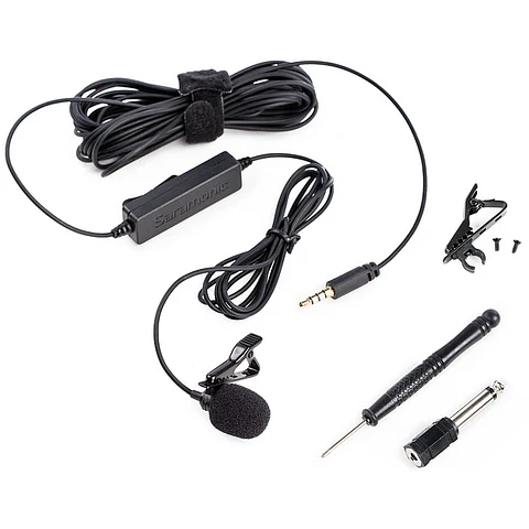 Micrófono Lavalier Omnidireccional Saramonic LavMicro