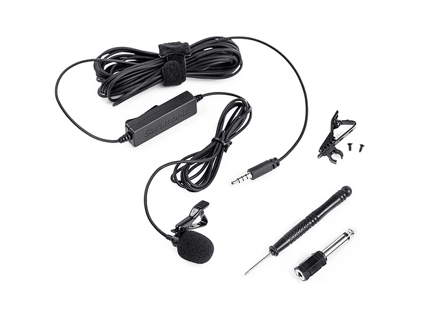 Micrófono Lavalier Omnidireccional Saramonic LavMicro