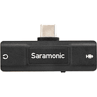 Adaptador de Audio Saramonic SR-EA2U con Conector USB-C 1
