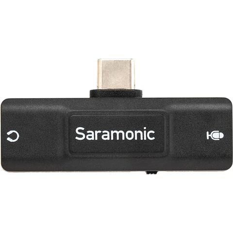 Adaptador de Audio Saramonic SR-EA2U con Conector USB-C