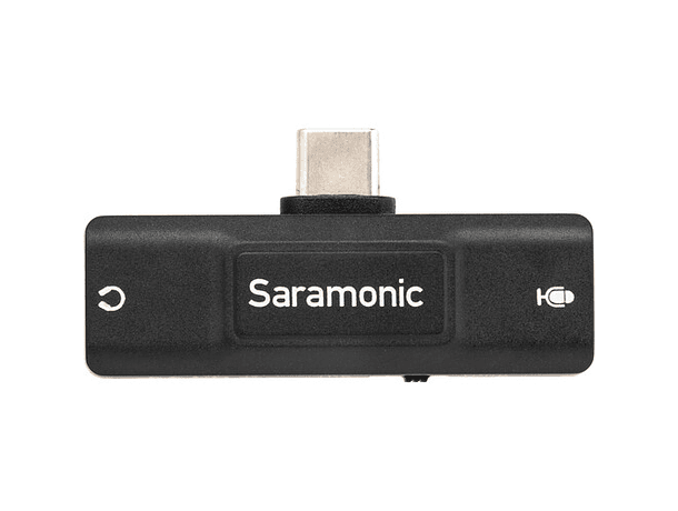 Adaptador de Audio Saramonic SR-EA2U con Conector USB-C