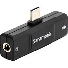 Adaptador de Audio Saramonic SR-EA2U con Conector USB-C 5