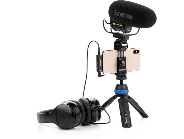 Adaptador de Audio Saramonic SR-EA2D con Conector Lightning