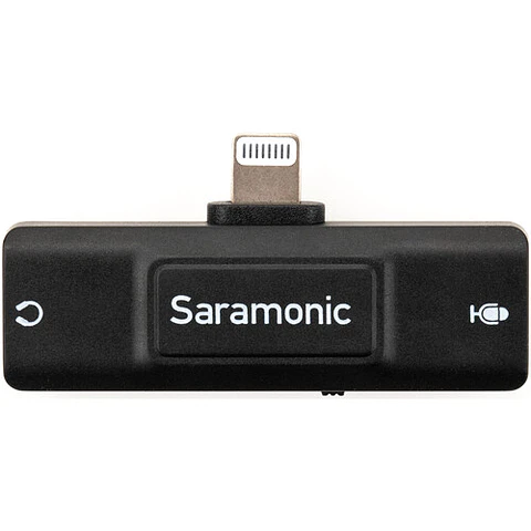 Adaptador de Audio Saramonic SR-EA2D con Conector Lightning
