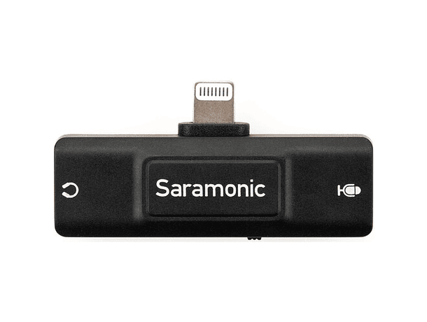 Adaptador de Audio Saramonic SR-EA2D con Conector Lightning