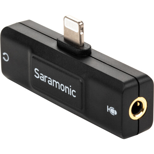 Adaptador de Audio Saramonic SR-EA2D con Conector Lightning 3
