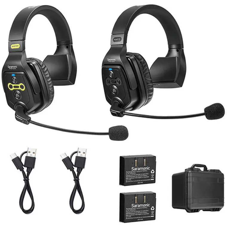 Sistema de Intercomunicadores Saramonic WiTalk-WT2S para 2 Personas 1