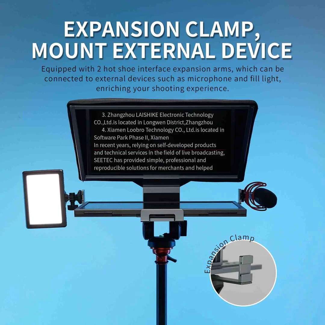 Teleprompter FeelWorld TP16 - para Tablets 10