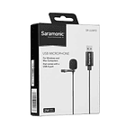 Micrófono Lavalier USB Omnidireccional Saramonic SR-ULM10 con Cable de 2 Metros 5