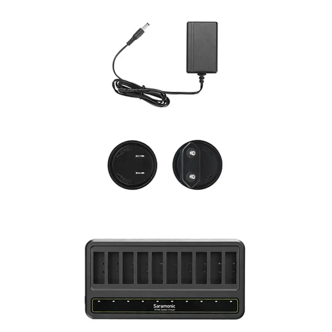 Cargador Saramonic WiTalk-CB para 10 Baterías 1