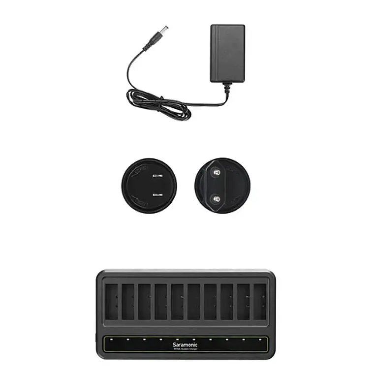 Cargador Saramonic WiTalk-CB para 10 Baterías 1