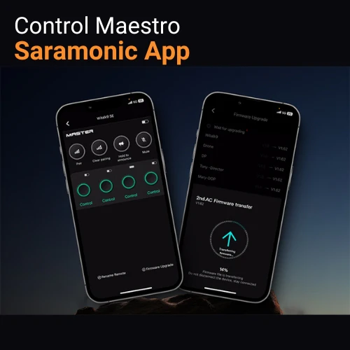 Auricular Maestro y Remoto Saramonic WiTalk9 SE para Sistema de Intercomunicación 5
