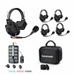 Sistema de Intercomunicación Inalámbrico Full-Duplex Saramonic WiTalk9-4S para 4 Personas con Auriculares Monoaurales (1,9 GHz) - Miniatura 1