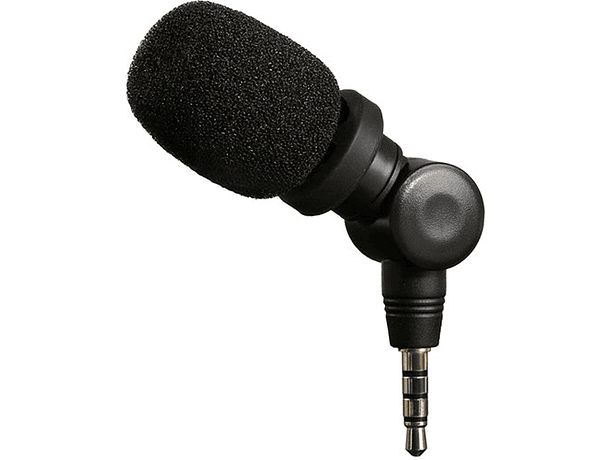 Micrófono Condensador Saramonic SmartMic con Conector 3,5 mm para iOS y Mac