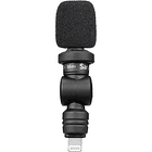Micrófono Condensador Omnidireccional Saramonic SmartMic Di Mini con Conector Lightning para iOS 3