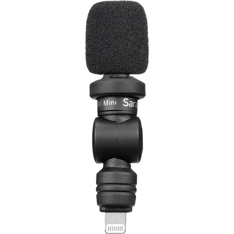 Micrófono Condensador Omnidireccional Saramonic SmartMic Di Mini con Conector Lightning para iOS 3