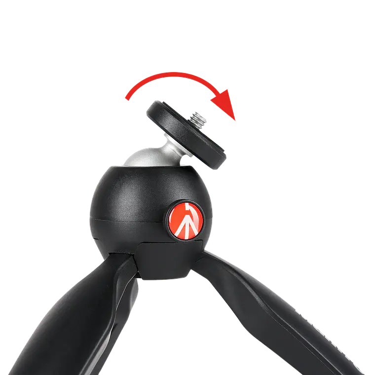 Tripode Sobremesa Manfrotto Pixi Negro (Hecho en Italia) 4