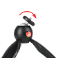 Tripode Sobremesa Manfrotto Pixi Negro (Hecho en Italia) - Miniatura 4