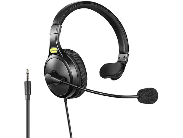Auricular Monoaural con Cable Saramonic WiTalk-LBH para Estación Base WiTalk Hub