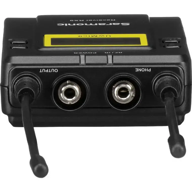 Micrófono inalámbrico Saramonic UwMic9 Kit 1 con transmisor TX9 y receptor RX9 10