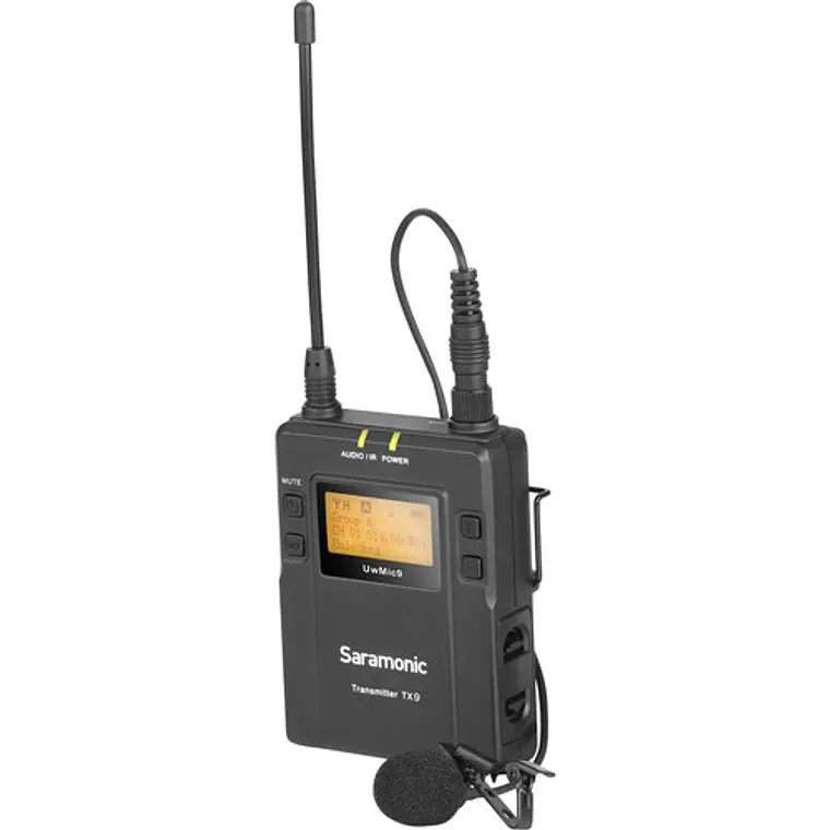 Micrófono Lavalier Saramonic UwMic9 TX9 1