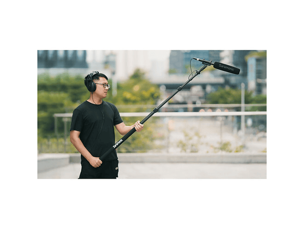 Boompole Saramonic Lite para 3 secciones con cable XLR interno