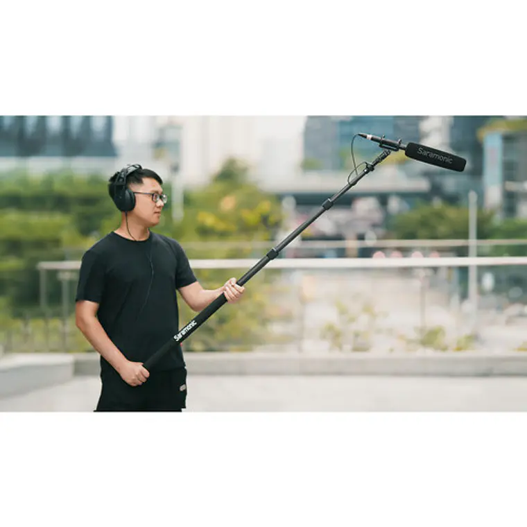 Boompole Saramonic Lite para 3 secciones con cable XLR interno 2