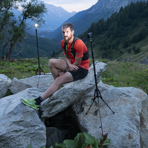 Soporte o Trípode Nanopole Manfrotto de fibra de carbono  8