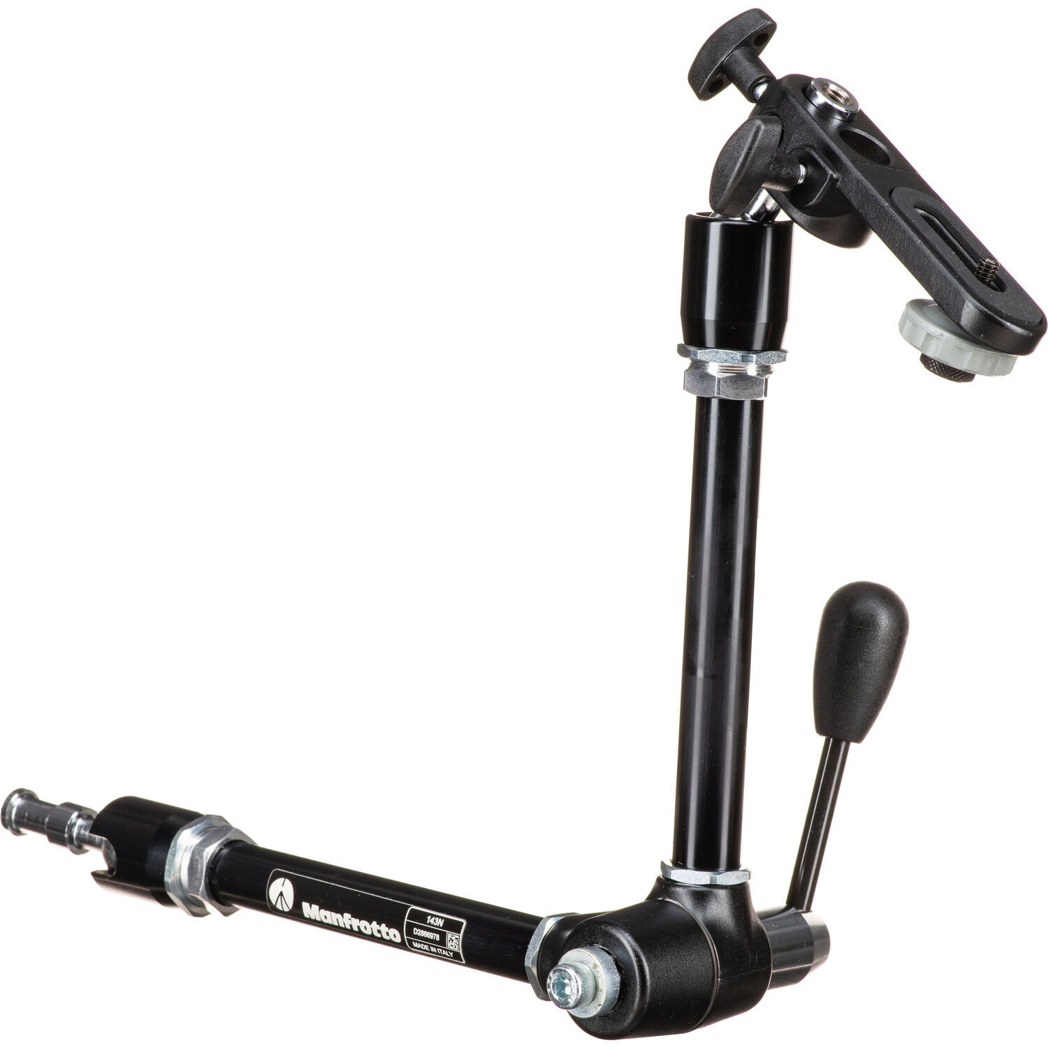 Brazo Mágico Manfrotto 143A con Soporte para Cámara 1