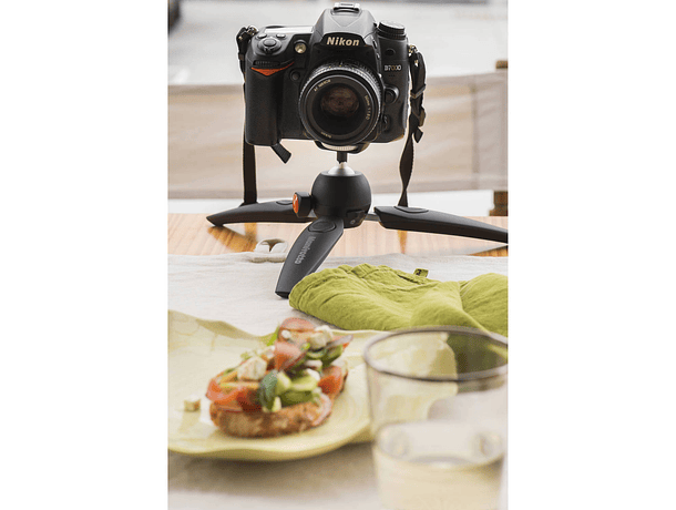 Mini Trípode Manfrotto PIXI EVO - Negro