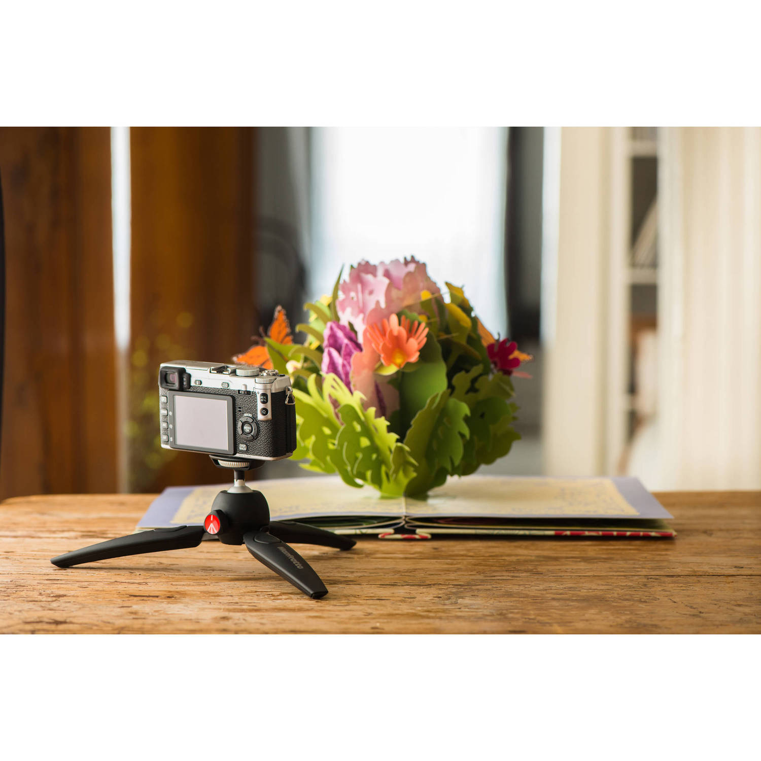 Mini Trípode Manfrotto PIXI EVO - Negro 13