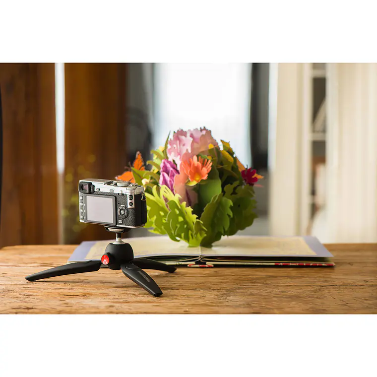 Mini Trípode Manfrotto PIXI EVO - Negro 13